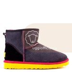 UGG Classic Mini Black Yellow