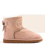 UGG Bailey Bow II Mini Sand Влагостойкие