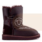 UGG Kids Bailey Button Metallic Chocolate