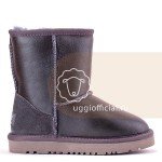 UGG Kids Classic Short Metallic Grey