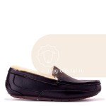 UGG Moccasins Ascot For Men Black Leather