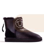 UGG Zip Mini Metallic Black