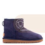 UGG Classic II Mini Navy Непромокаемые