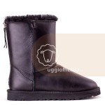 UGG Zip Leather Black