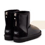 UGG Kids Zip Metallic Black
