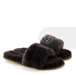 UGG Chocolate Fluff Slide Slippers