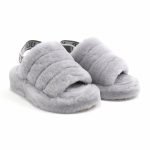 UGG Fluff Yeah Slide Light Grey