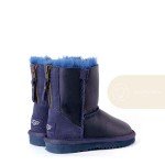 UGG Kids Zip Metallic Navy