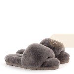 UGG Fluff Slide Slippers Grey