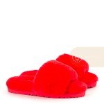 UGG Fluff Slide Slippers Red