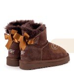 UGG Kids Bailey Bow Mini Chocolate