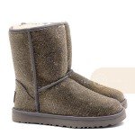 UGG Jimmy Choo Short Serein II Grey Drill