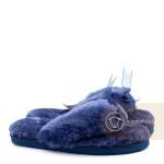UGG Fluff Flip Flop Navy
