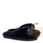 UGG Fluff Flip Flop Black