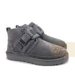UGG  KIDS NEUMEL SNAPBACK GREY