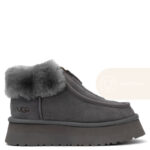 UGG Funkette Platform Boots Grey