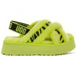 UGG Disco Cross Slide Key Lime
