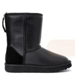 UGG Zip Metallic Black