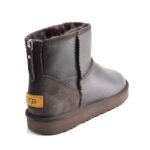 UGG Mens Classic Mini Zip Metallic Chocolate