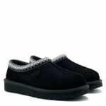 UGG Tasman Suede Slippers Black