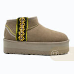 UGG Classic Ultra Mini Braid Platform Sand