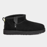 UGG Classic Ultra Mini Zip Boot Black