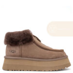 UGG Funkette Platform Boots Cappuccino