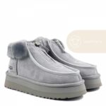 UGG Funkette Platform Boots Grey Violet