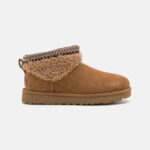 UGG Ultra Mini Maxi Curly Boot Chestnut
